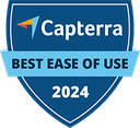 capterra Customer Support Badge best use 2024 award